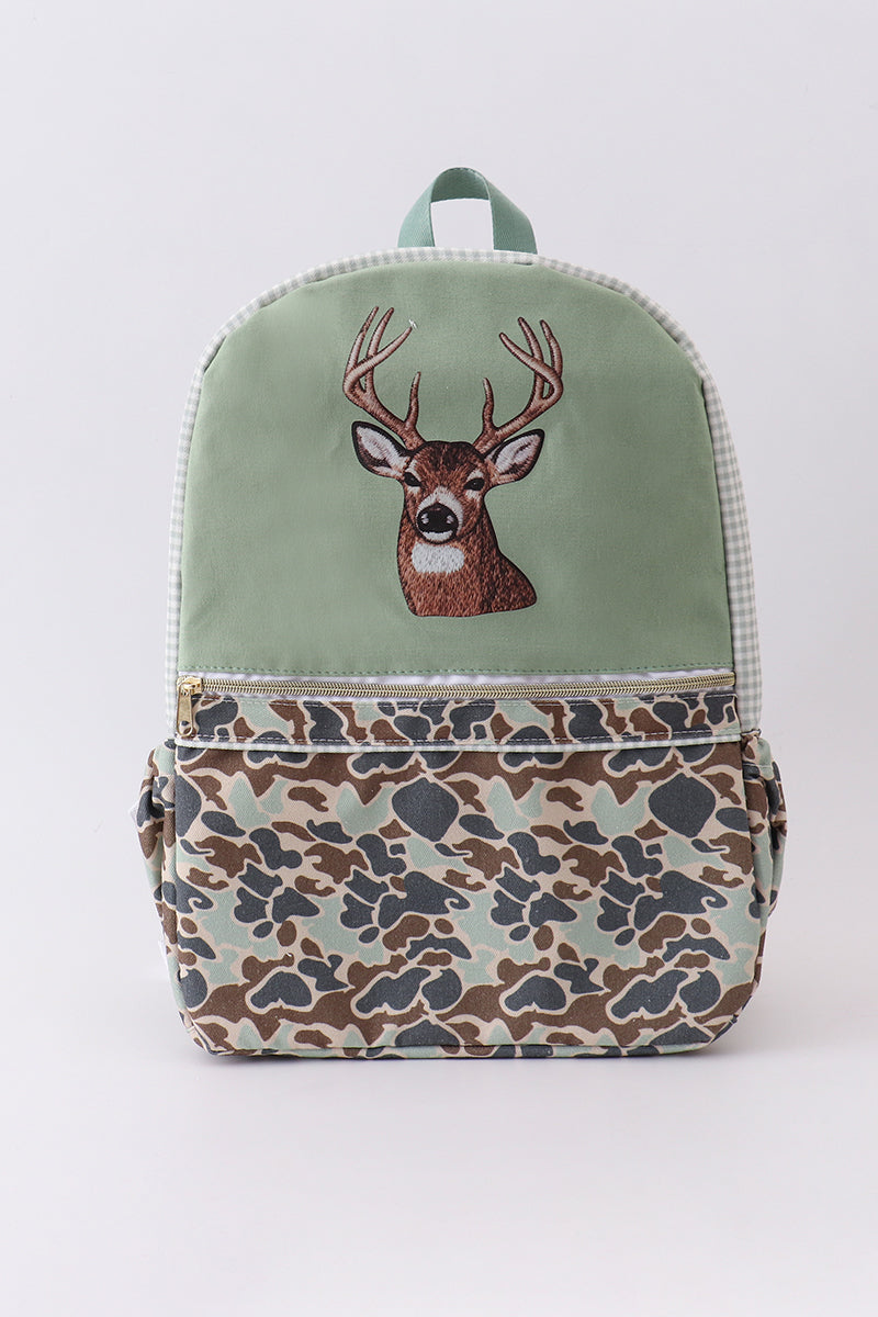 Camouflage Duck Print Backpack