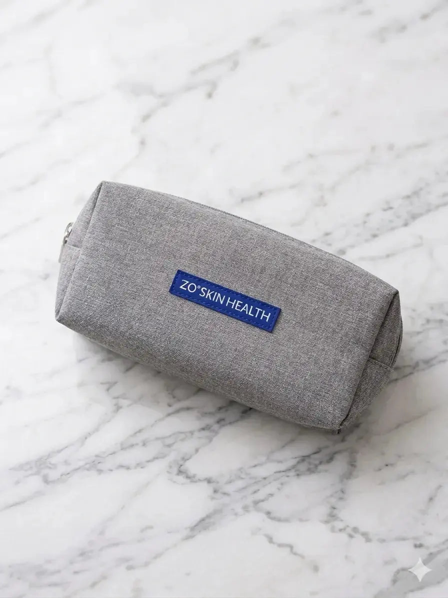 Zo Grey Cosmetic Bag Zo Skin Health